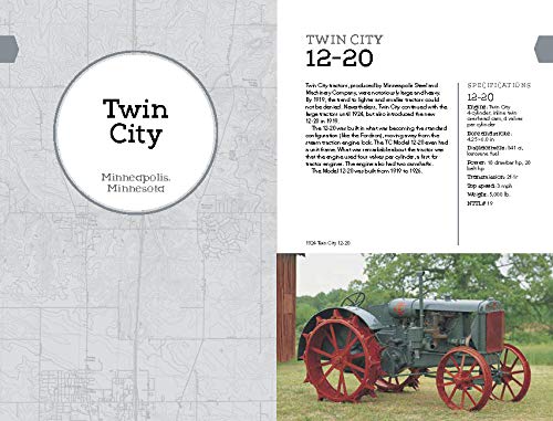 The Field Guide to Classic Farm Tractors, Expanded Edition: More Than 400 Models from 1900 to 1990