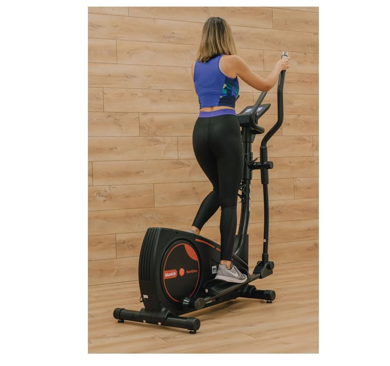 Bicicleta Elíptica BH Munich - Volante 12kg - Magnética - Peso máximo Usuario 120kg - 2 Versiones Disponibles