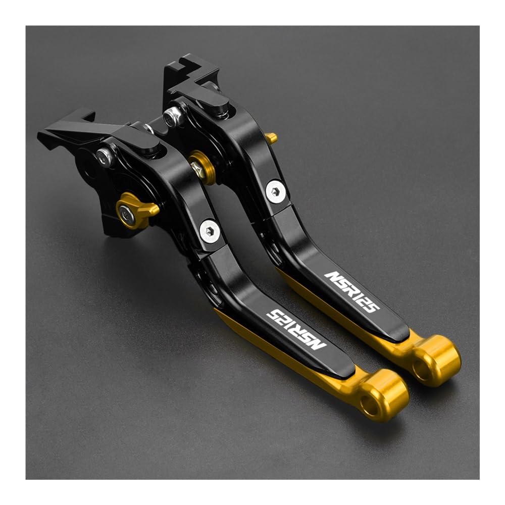 Gfjvcgjru Silver Motorcycle Brake Clutch Levers For Ho&N&Da Nsr125 Nsr 125 1988 1990 1989 Accessories Motorcycle Extendable Adjustable Brake Clutch Levers Handlebar Grips