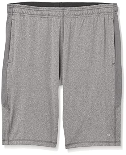 Amazon Essentials Men's Tech Stretch Training Short (Available In Big & Tall), Charcoal Heather, Small #TOP5