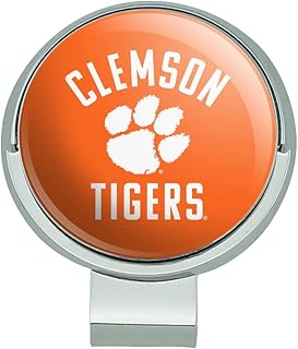GRAPHICS & MORE Clemson University Tigers Logo Golf Hat Clip with Magnetic Ball Marker