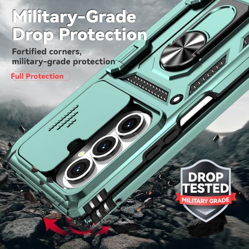 Coque Galaxy Z Fold 7 robuste avec cache caméra coulissant protégeant l'objectif - 2
