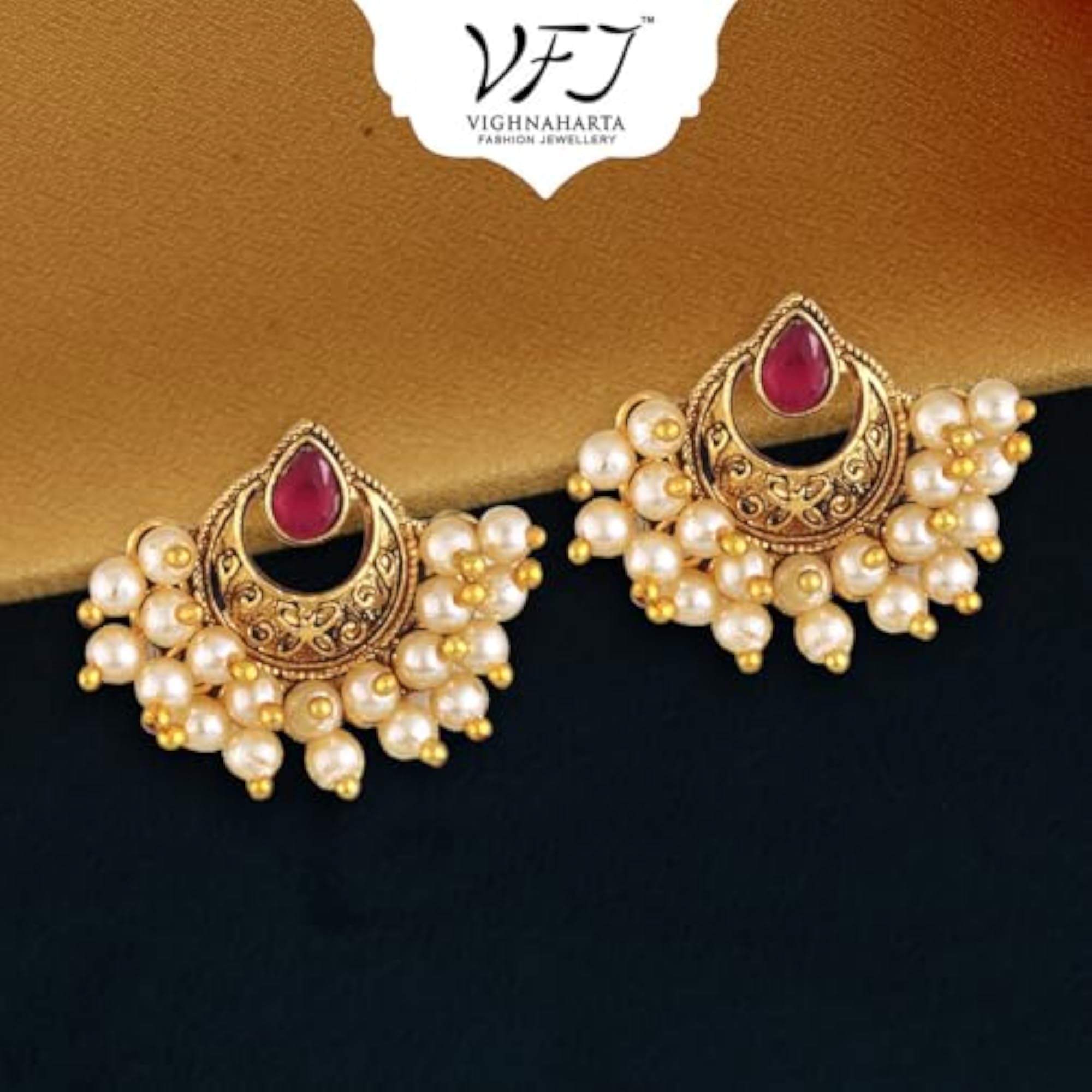 Women's Floral Alloy Earcuff Cuff Earrings
