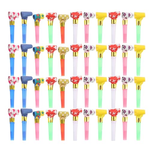 UPKOCH 150 Matracas Para Fiestas Juguetes De Broma Para Silbatos Para Cumpleaños Silbatos De Dragón Juguete Para De Broma Fabricante De Ruido Soplador Matracas