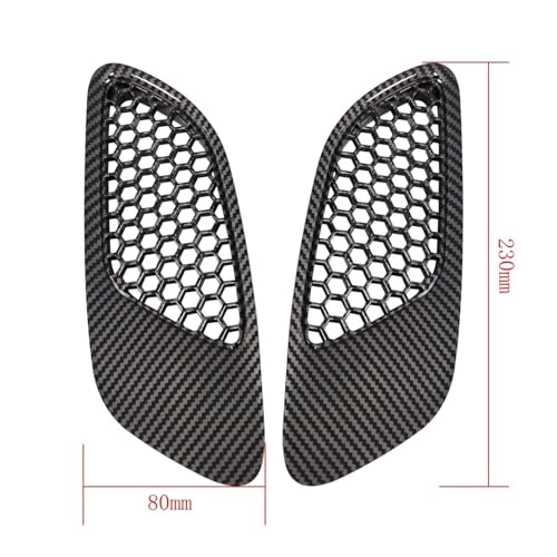 Cubierta de ventilación del capó premium para rejillas de BMW M3 4