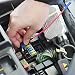DEDC 10 Pcs Portafusible Porta Fusibles Adaptador para Coche con 10 Fusibles