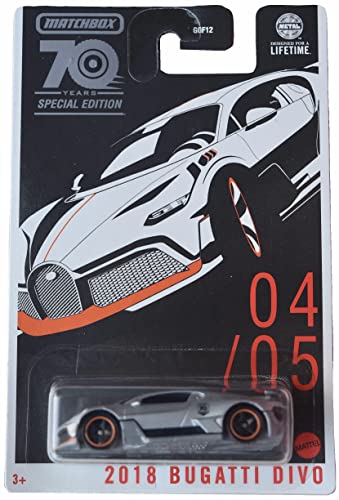 Matchbox 2018 Bugatti Divo, Edición Especial miniatura 1