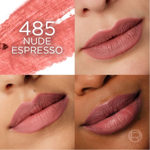 L'Oréal Paris Blurfiller Lipliner, Für sanft definierte, weichgezeichnete Lippen, Lip Contour, Cremige Textur, 485 Nude Espresso,1x Stück – Ansicht 3
