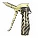 Interstate Pneumatics B610 1/4" NPT Heavy Duty High Flow Rate Blow Gun - Copper Plated