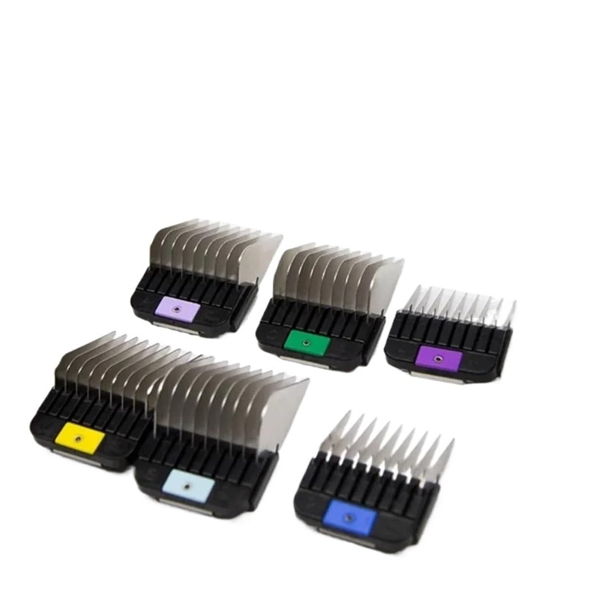 Clipper Guide Combs Kit Set Klingenaufsätze Professionelle Hundepflege Aus Edelstahl, Kompatibel For Andis, Kompatibel For WAHL,