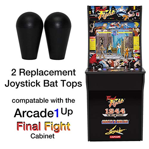 RetroArcade.us ra-js-topball-1up-kit-2 arcade1up Final Fight, Rampage, Jamma, mame, 2 Joystick bat top Handles, New RetroArcade.us ra-js-topball-1up-kit-2 arcade1up Final Fight, Rampage, Jamma, mame, 2 Joystick bat top Handles, New