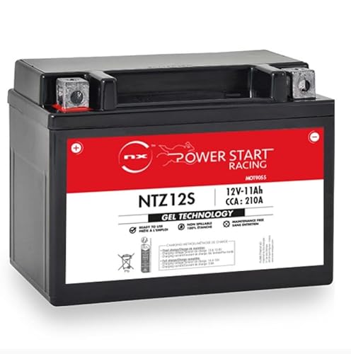 Batterie moto Gel NTZ12S / YTZ12S 12V 11Ah