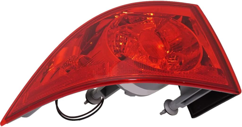 CarLights360 For Buick Lucerne Tail Light Assembly 2006-2011 Driver Side w/Bulbs DOT Certified For GM2818177 | 25927355