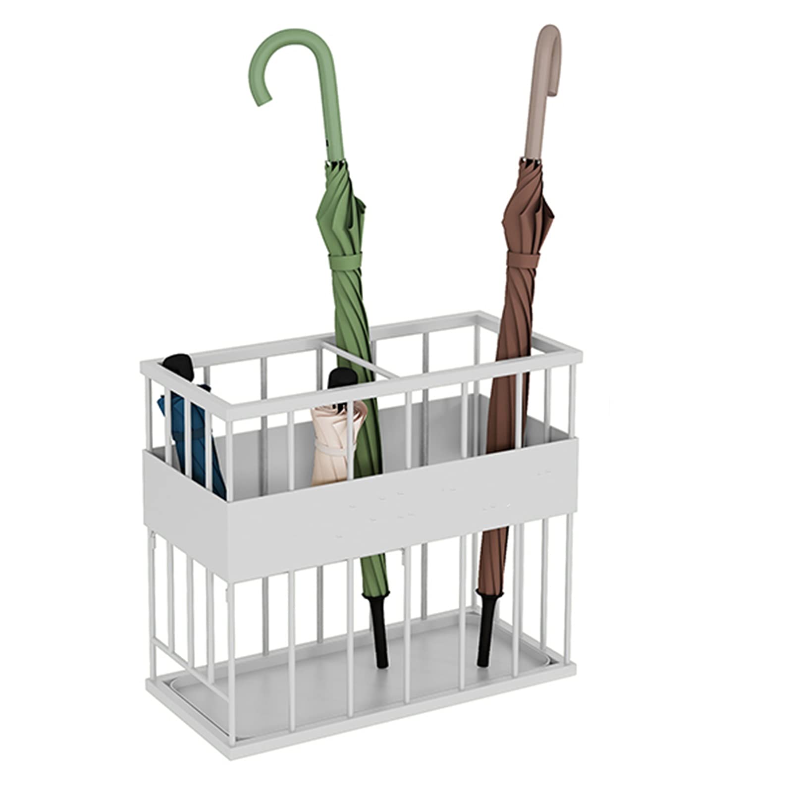 2 Pezzi Porta Ombrelli, Supporti Per Ombrelli Resistenti Senza Forare