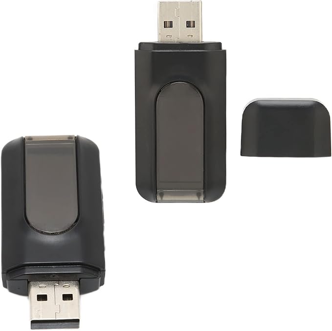 Adaptador 2 en 1 Transmisor Receptor Inalámbrico con Pantalla LCD miniatura 9