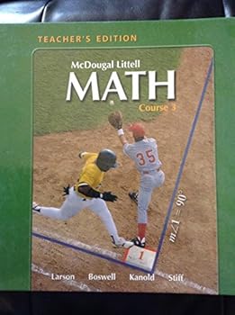 Hardcover McDougal Littell Math Course 3: Teacher's Edition 2007 Book