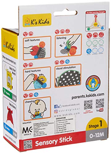 Brinquedo K's Kids Stick Sensorial, Multicor