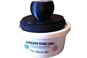 WHITE DRY GUIDE COAT KIT 100 GRAMS Blackjack
