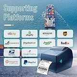 HotLabel Thermal Printer, Shipping Label Printer, Desktop Thermal Label Printer 4x6, Label Printer Machine for Postage Address Compatible with Amazon, eBay, Etsy, Shopify Royal Mail UPS Evri DPD - Image 5