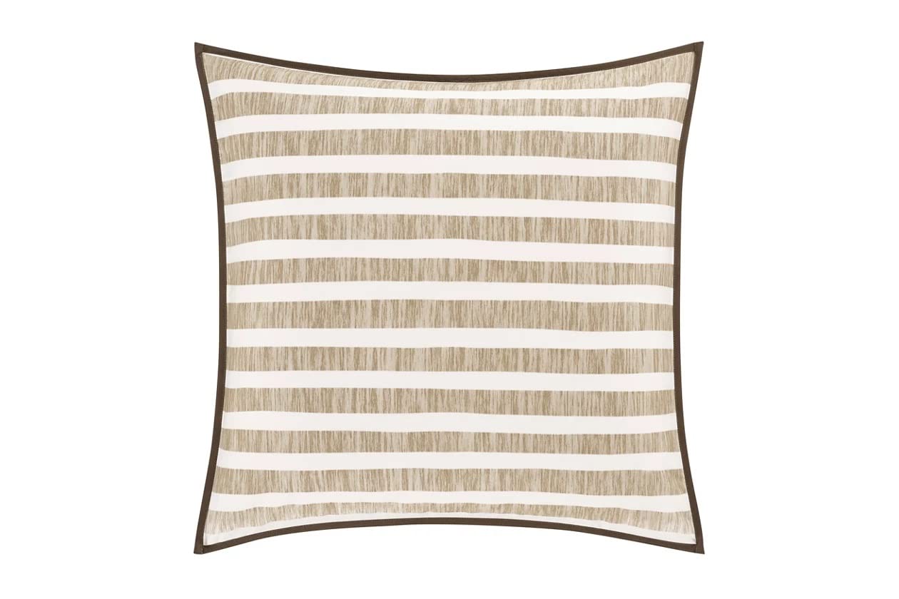 Euro Sham Vernon Cacao 26X26 funda cojín cuadrante decorativo grande