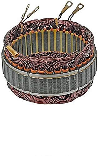 New Stator, Compatible with 12V, 50-60A, 4 Leads, Hitachi, Isuzu / 23102-80G09, 8-97074-932-0, GD212043-C, 23102-12G01 / 27-8101/340-44010