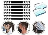 Salvaorejas para Mascarillas (7 + 2 pcs) de plástico para niños y adultos. Sujeta mascarillas extensor protector de orejas extensible. Enganches para Mascarillas con 2ud Guarda Mascarillas de Regalo