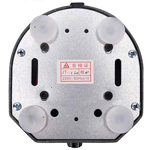 Aimee_JL JT-14 100W Lab Vibrator 4\" Round Dental Equipment Vibrator Shaker Oscillator Plaster Vibrator Plate for duplicating or Pouring Plaster and agar (110V)