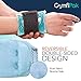 Wrist and Ankle Gel Pack – Reusable Heat and Ice Packs for Injuries and Pain Relief - Gel Bead Hot and Cold Compression Pad – Freezer and Microwave Safe – ComfiPak