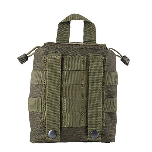 WYNEX Bolsa de primeiros socorros tática IFAK Medical Molle Utility Med Emergency EDC, kit de sobrev