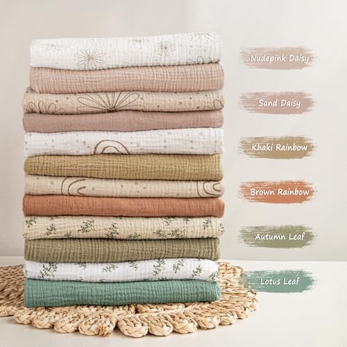 Image of lulumoon Muslin Bassinet Sheets Baby: Cotton Bassinet Sheets Fitted for Boys and Girls - Bassinet Mattress Sheets for Oval Rectangle or Hourglass