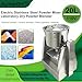 HayWHNKN 20L Electric Stainless Steel Powder Mixer, Lab Dry Powder Granular Materials Blender 110V with Digital Timer & Variable Speed Control, for Grain Chemical Ceramic Feed Industry Lab Use