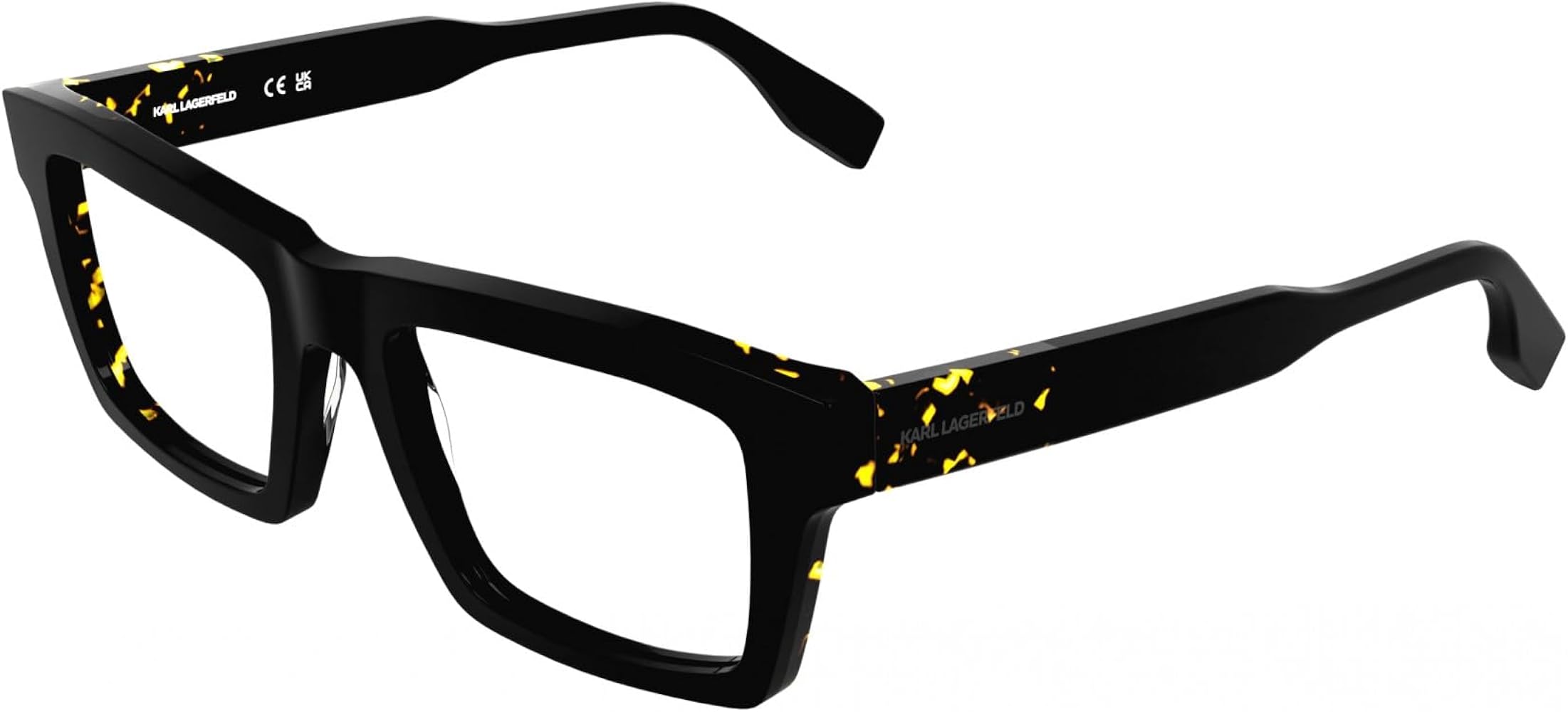 Amazon.com: KARL LAGERFELD Eyeglasses KL 6218 017 Black/Tortoise