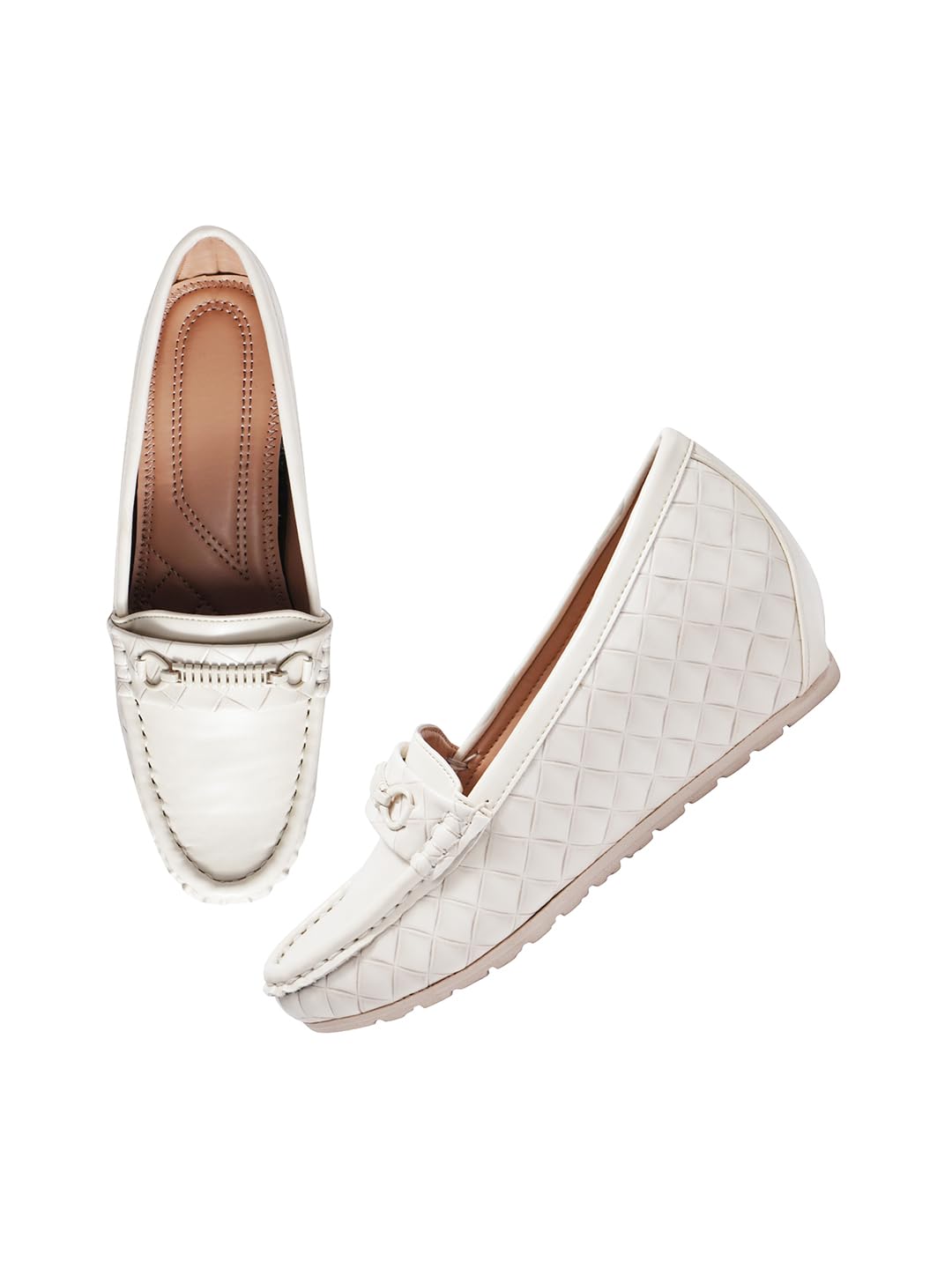 TRYME Trending and Comfortable Fabulous Flat Bellies Slip On Wedges Loafer Casual and Formal for Womens and Girls (B0D29DJTLP) Amazon Price History, Amazon Price Tracker