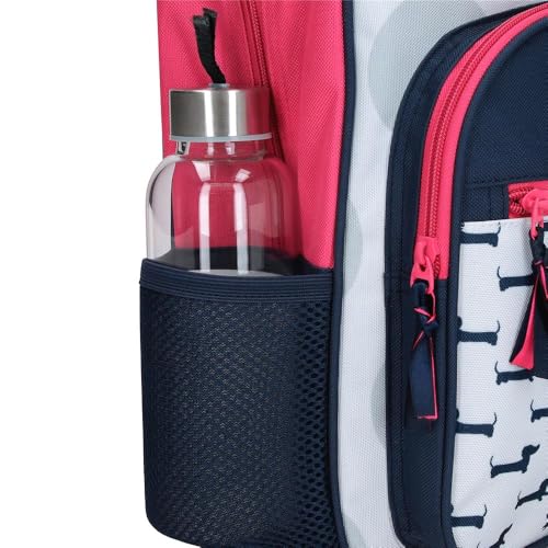Sac à dos enfant Roll Road Teckel grand compartiment avec poches latérales