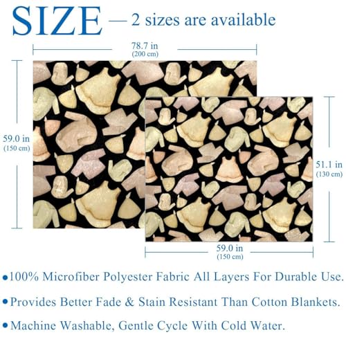 Couverture douce en microfibre légère de qualité supérieure pour lit - 4