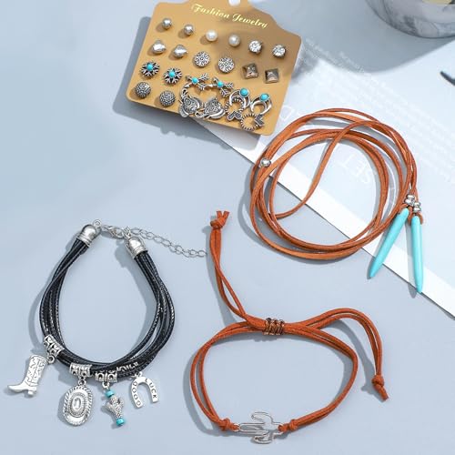 Image of NEWITIN 69 Pieces Gold Jewelry Set for Women Fashion Costume Jewelry Gold Plated Necklace Bracelet Earrings Set for Women