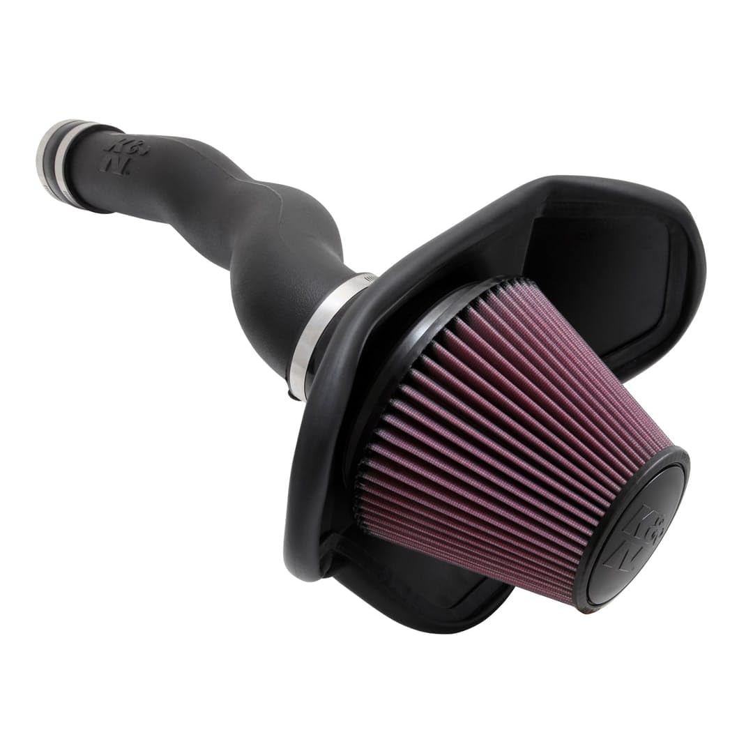 K&N Cold Air Intake System: High-Flow Air-Filter, Increase Performance & Horsepower: Compatible with 2005-2010 CHRYSLER 300; 2006-2010 DODGE Charger;