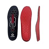 WOLVERINE HYPERREST Insoles – Round Toe Polyurethane Cushioning, Shock Absorption, Breathable Moisture‑Wicking Comfort, Men’s 8/9
