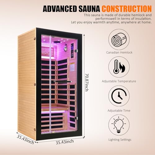 infrared sauna premium 1705