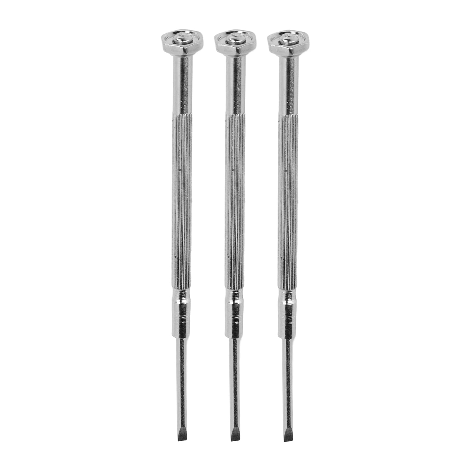 Kit 3 Tournevis Argent Pour Réparation Instruments à Vent - Saxophone, Clarinette, Hautbois, Flûte, Piccolo