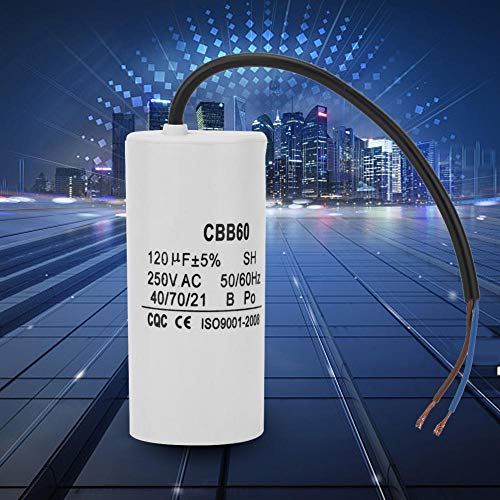 Capacitor branco do motor, CBB60, Motores monofásicos de baixa impedância e baixa impedância para co