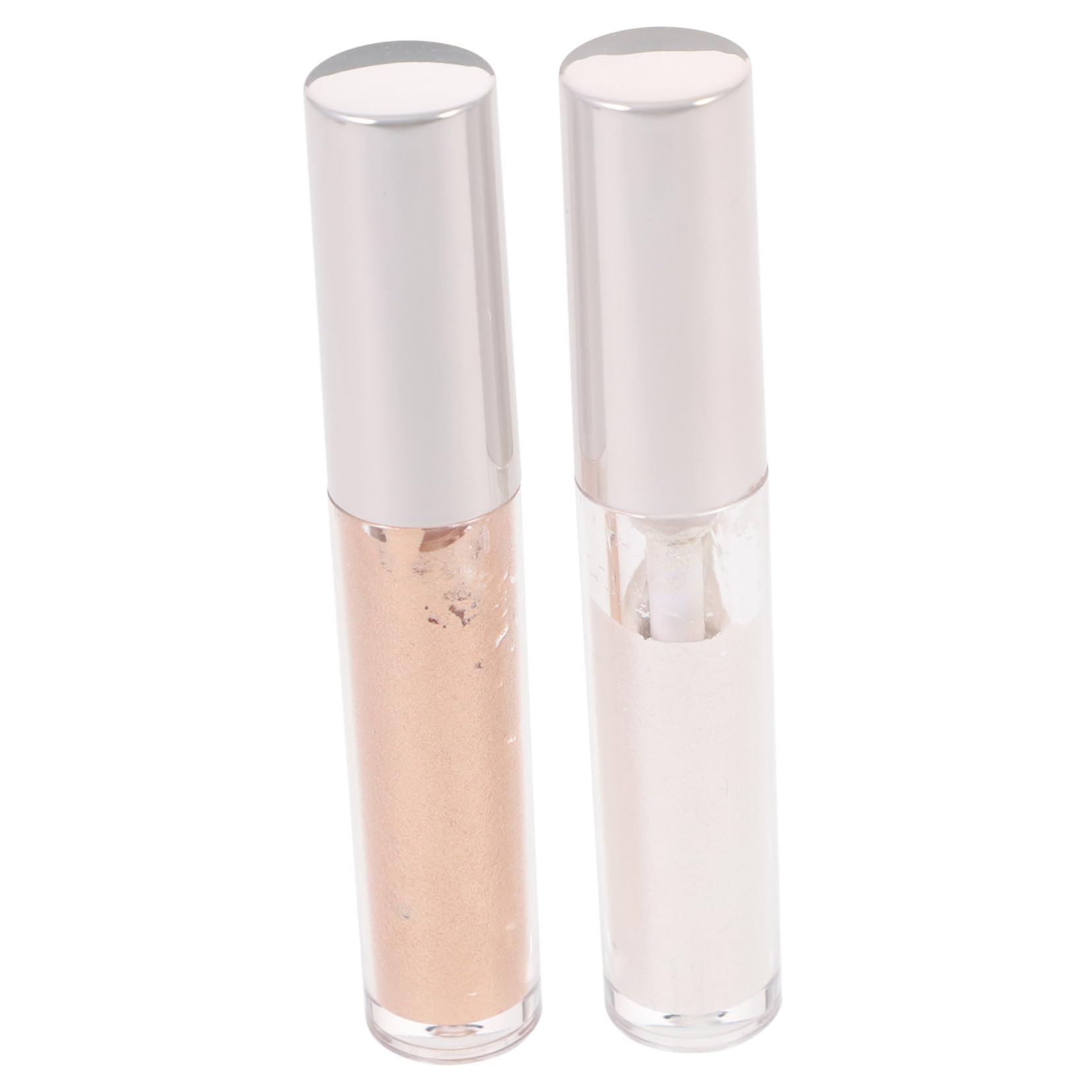 Ipetboom 2piezas Sombras De Ojos Líquidas Brillantes De Maquillaje Para Resaltar La Mirada Larga Duración y Textura Suave Para Fiestas y Eventos Especiales