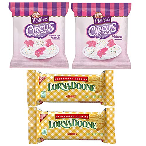 Cookies Variety Pack - Individually Wrapped Assortment - Christmas Gift - Sampler Bulk Care Package Gift Box (30 Count)