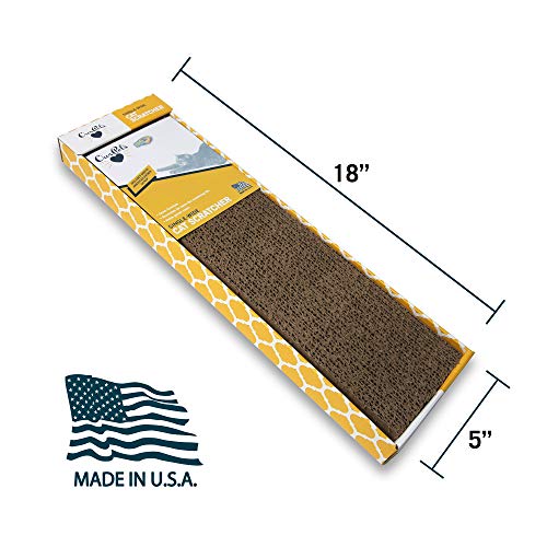 Ourpets Straight And Narrow Single Wide Reversible Cat Scratcher #TOP2