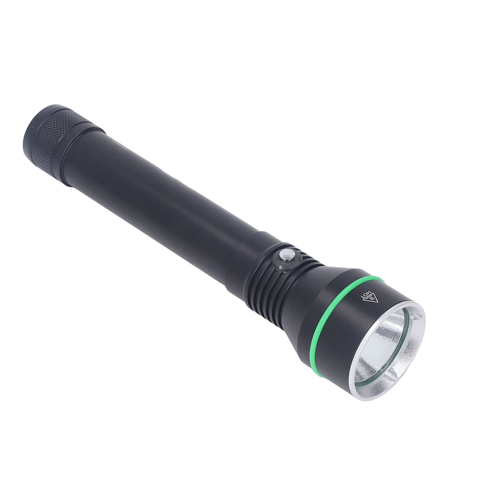 Jeanoko Torcia Subacquea Regolabile 3000LM Impermeabile Antiurto LED Torcia Subacquea per Snorkeling in Acque Profonde Diametro 53 Mm