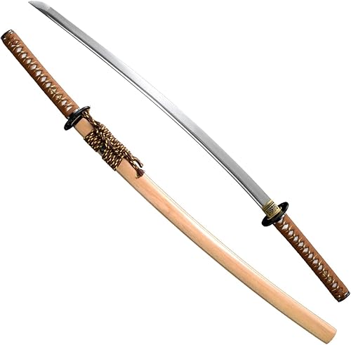 Handmade KatanaJapanese Samurai Sword Katana104010601095 Damascus Steel T10 High Carbon Steel Clay TemperedFull Tang