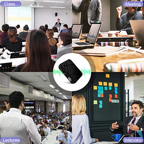 Voice Recorder, 16Gb Voice Activated Recorder With 284Hours Recording Storage, Portable Recording Device For Meetings Lectures Interviews Classes Concert, Hd Recording Device #TOP6
