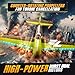 BEZGAR HQ089 RC Plane, Drones for Kids, 6-axis Gyro Remote Control Airplane, RC Helicopter, Easy Control for Beginners Toys with Colorful LED Navigation Lights(Green)
