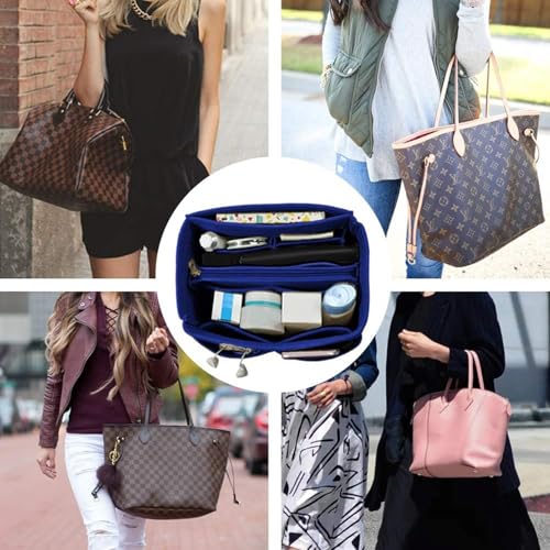 Image of Purse Organizer Insert, Handbag & Tote Organizer, Bag in Bag, Perfect for Speedy Neverfull and More