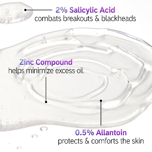 The Inkey List BE00252 Salicylic Acid Cleanser, Face Wash For Blemishes, Blackheads, Oily Skin And Breakouts, Non-Drying Facial Cleanser Safe thumb #2